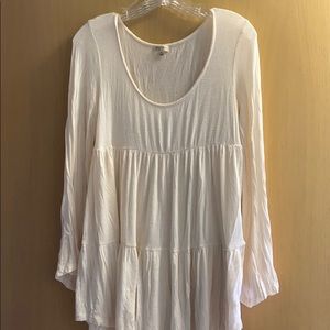 Long, Flowy, Long-Sleeve Top